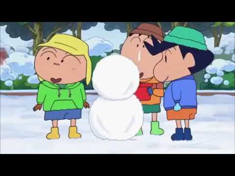 Shin Chan in tamil snow ball fight