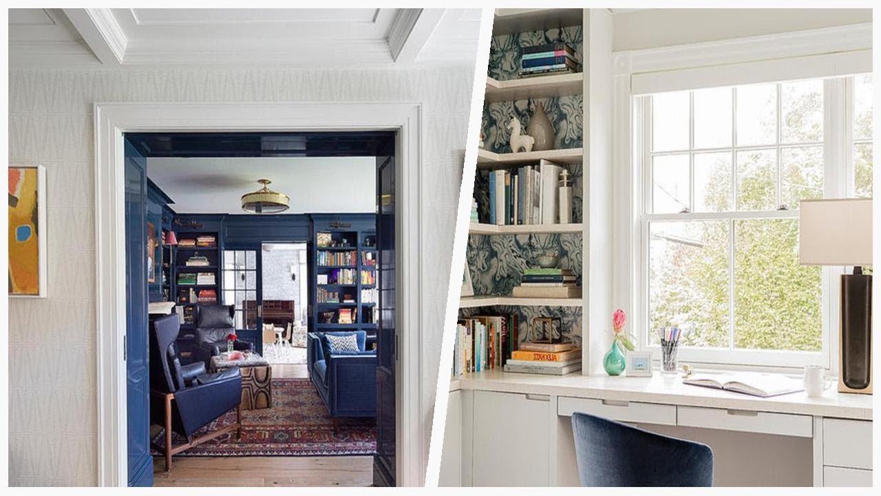80 Luxury Home Office Library Design Ideas You Need to See Now YouTube
