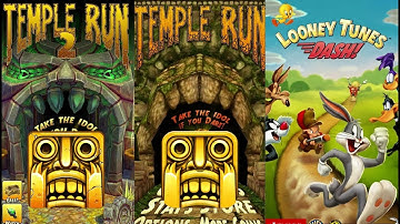 Temple Run 2 Sky Summit Vs Temple Run Vs Looney Tunes Dash - Endless Run Gameplay