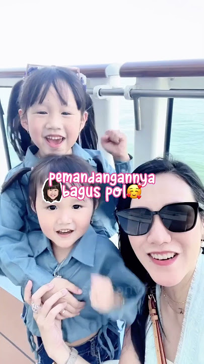 SUPERRR SERUUU NAIK KAPAL MEWAH INI 🤩🤭 #shorts #holiday #familyvlog