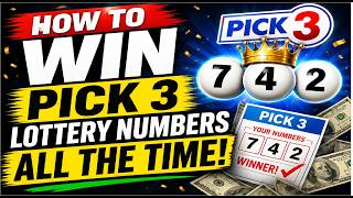 How to Win Pick 3 Lottery Numbers All the Time!