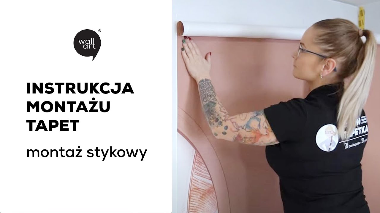 Instrukcja montażu tapety na wymiar