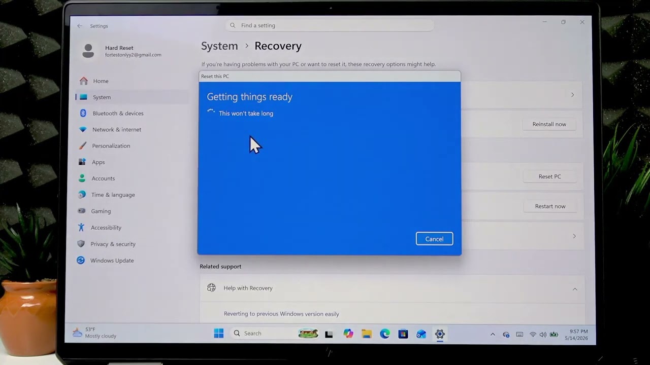HP SPECTRE X360 - 工場出荷時リセットのやり方 - YouTube
