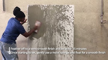 PolyROCK - Top Coat Stucco Instructions