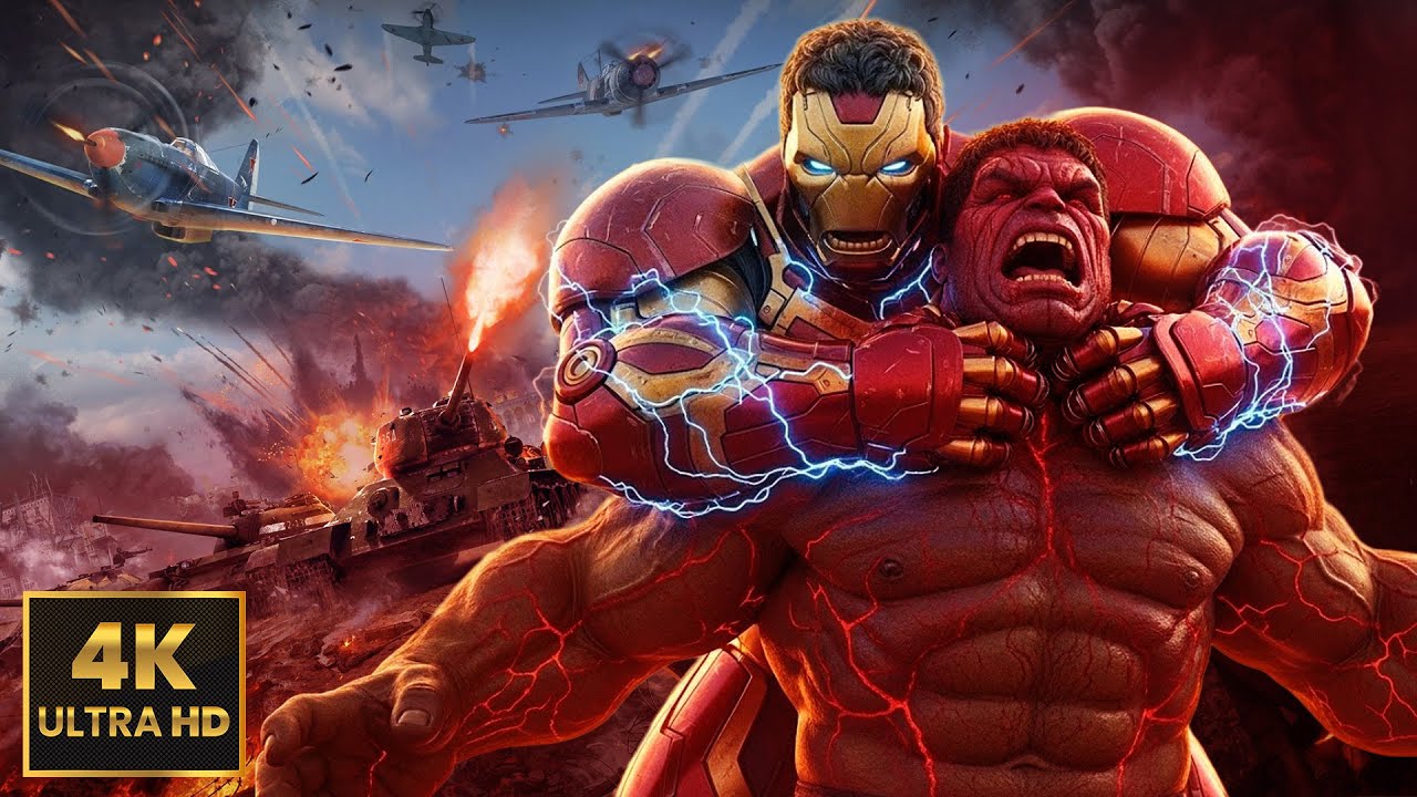 Iron Hulk vs Red Hulk: City-Destroying Battle Unleashes Iron Hulk’s True Power