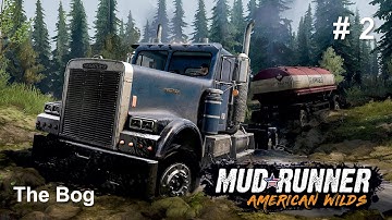 MudRunner American Wilds - The Bog no commentary walkthrough part 2