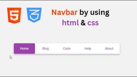 From Static to Dynamic: Animated Menu Bar Tutorial (HTML + CSS) #coding #navigationbar #menuhover