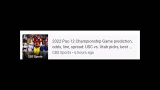 CBS SportsUSC vs. Utah score: Live updates, college football scores, 2022 Pac-12 Championship