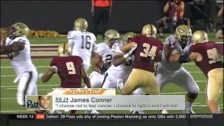 James Conner Star of the Night