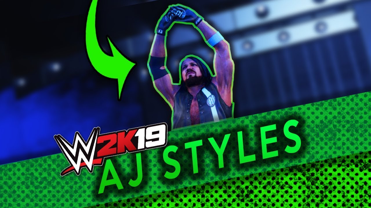 Top 10 Moves of Aj Styles in WWE 2K19 YouTube