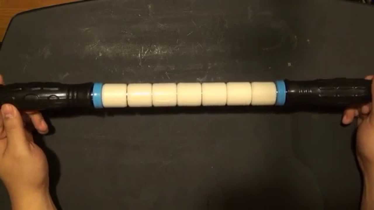 Premium Trigger Point Muscle Roller Massage Stick  Review and unboxing