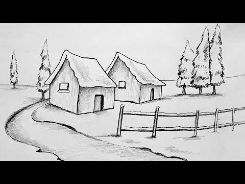 Video: Kış Manzaraları Nasıl çizilir