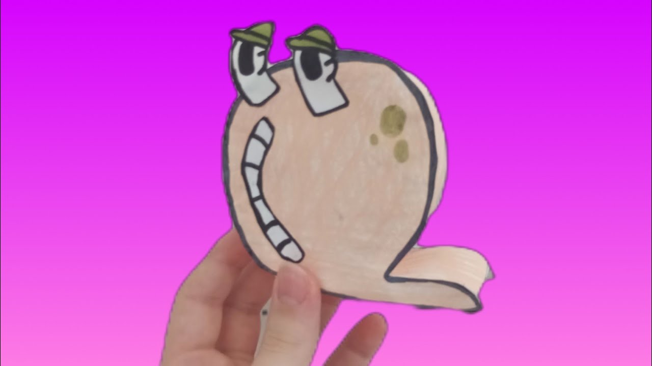 [4K] Paper Craft | English Alphabet Lore Q | Mike Salcedo's Alphabet Lore 