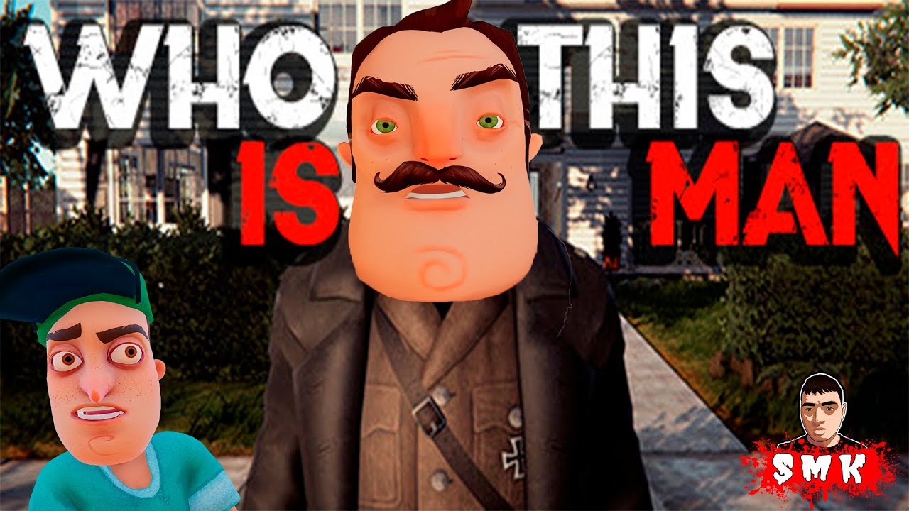 ШОУ ПРИВЕТ СОСЕД!СOСЕД ГИТЛЕР!ИГРА WHO IS THIS MAN ПОЛНОЕ ПРОХОЖДЕНИЕ!ЛУЧШАЯ ПАРОДИЯ HELLO NEIGHBOR