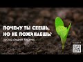 ХСЦ «Новий Час», м. Київ &quot;Почему ты сеешь, но не пожинаешь? &quot; - п. Андрій Куксенко