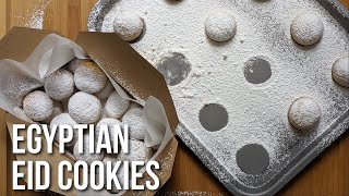 Egyptian Kahk Recipe - Eid Cookies- كحك العيد