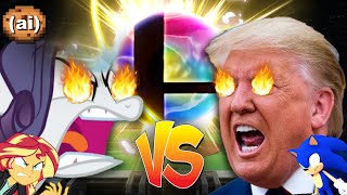 Rarity And Trump Enters A Smash Bros Tourney Ai Gaming