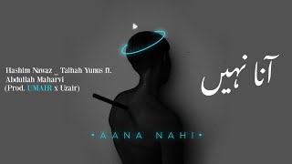 Aana Nahi - Hashim Nawaz & Talhah Yunus ft. Abdullah Maharvi | ( Lyrics by Jashn-e-lafz  )