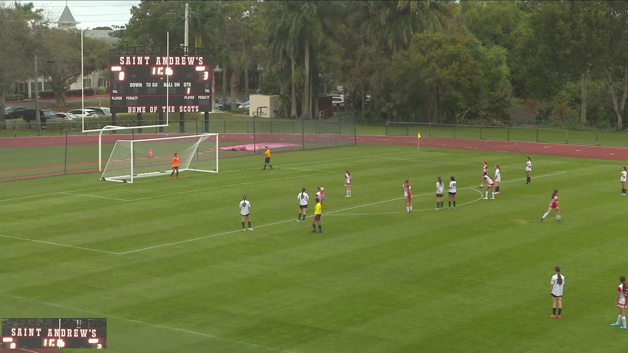 Saint Andrew's School vs Pine Crest School Girls Soccer