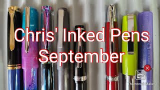 Chris Inked Pens - September