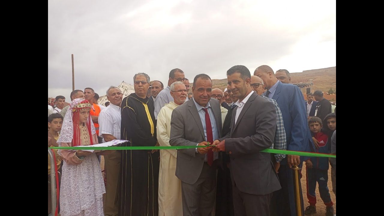 انطلاق فعاليات معرض أڭويم للمنتوجات المحلية إغرم نوكدال إقليم ورزازات (تصوير ومونتاج: مصطفى طه)