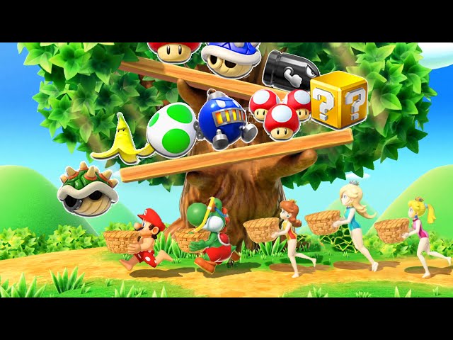 マリオパーティ スーパースターズ】ミニゲーム マリオ vs ヨッシー vs
