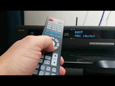 Настройка плеера Arcam CDS50