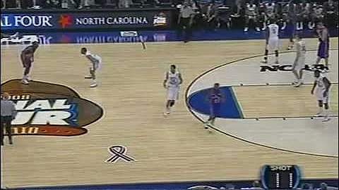 #1 North Carolina vs #1 Kansas Final Four 2008 (1st Half)