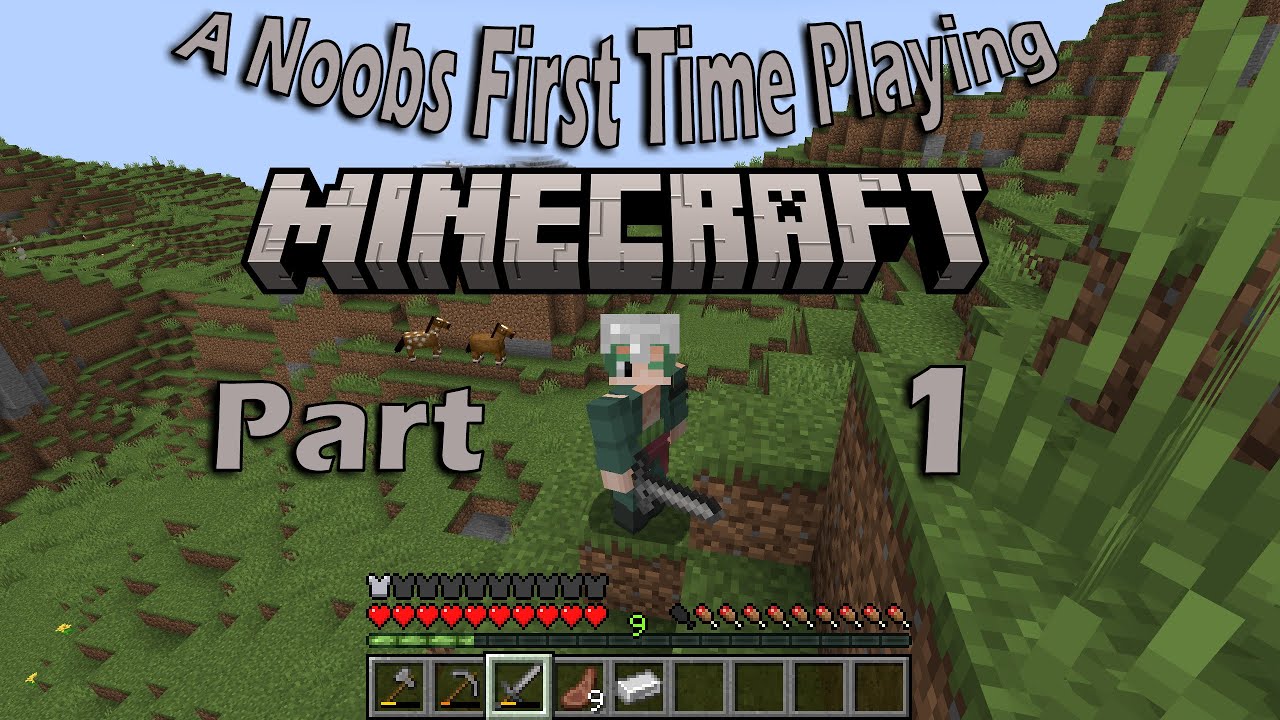My First Time Playing Minecraft Let's See How It Goes Part 1 - YouTube