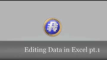 Editing Your RetailEdge Data in Excel (Part 1 of 2)