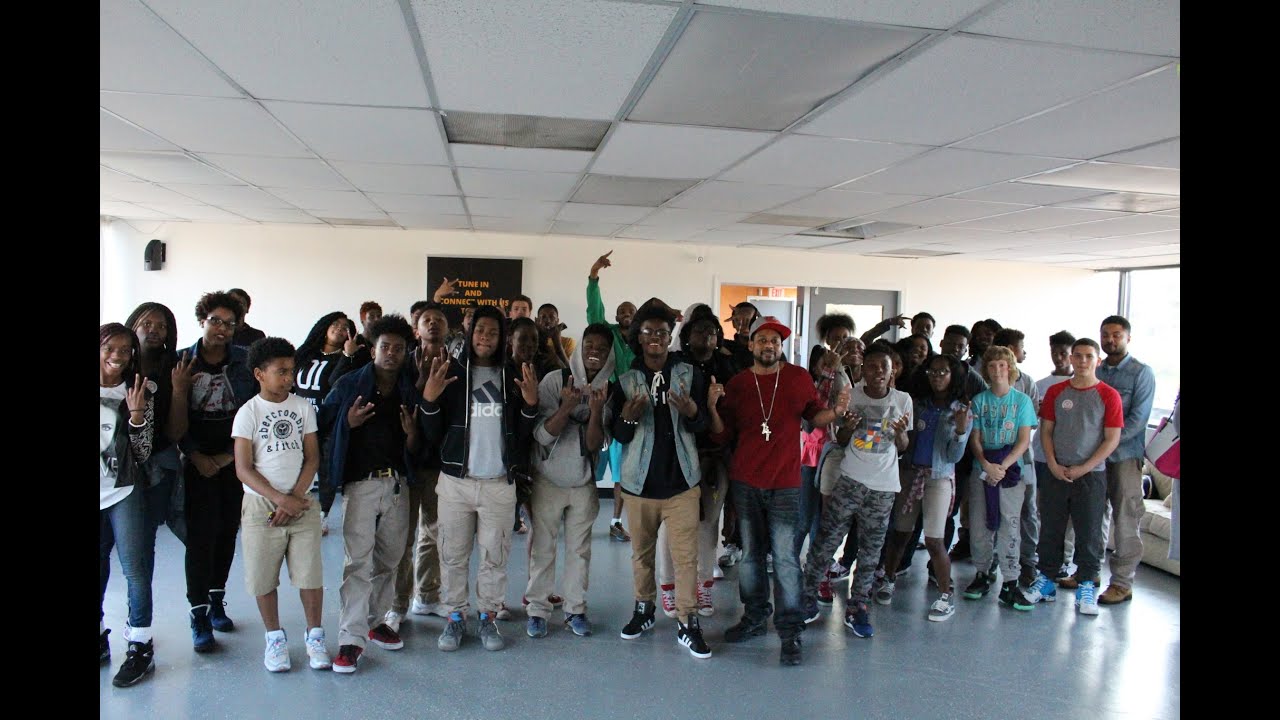 Metro Baltimore Boys and Girls Club Visits 66 Raw Radio Studio 
