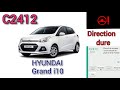 C2412 hyundai grand i10 direction dure anne 2017