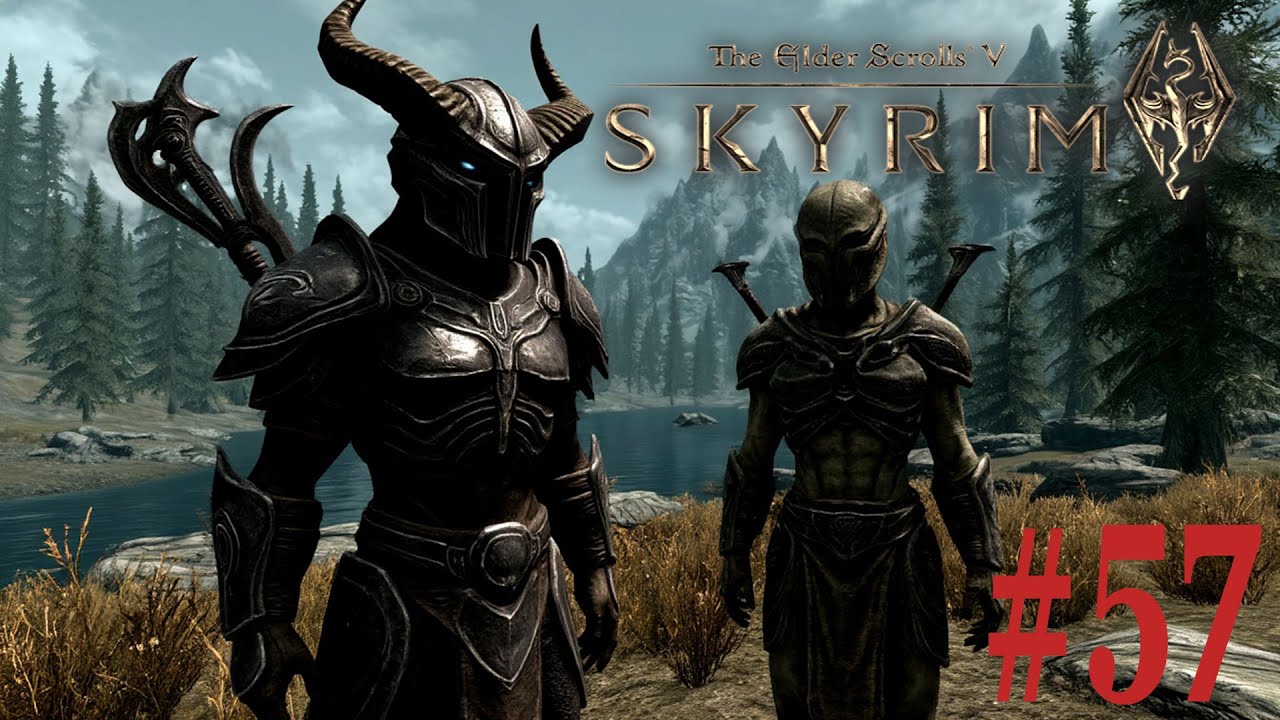 Скайрим Весёлое прохождение с выживанием 57 Серия