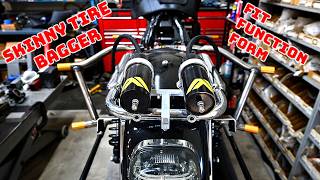 Harley Skinny Tire Bagger Protection