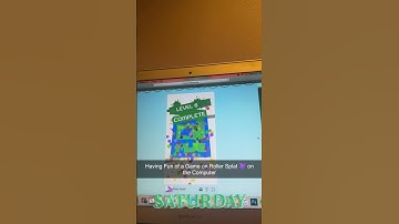 Having Fun of a Game on Roller Splat 🫟 on the Computer