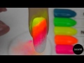 Lecenté™ Neon Nail Shadow/Pigment Raindrop Effect