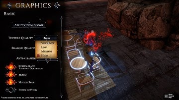 GKV Work-in-progress: Graphics Settings Screen Test 2