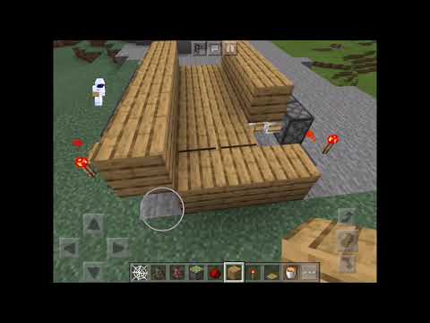 How to make a Minecraft hallway piston trap