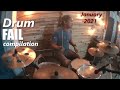 Drum FAIL compilation January 2021 | RockStar FAIL