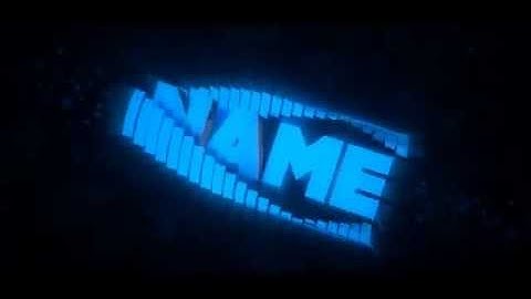 FREE SPLINES BLENDER INTRO TEMPLATE #113 [FAST RENDER] [BLUE]