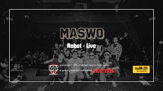 Download lagu MASWO - Robot x oneblood passers anniv 18th | live at GK Tasikmalaya