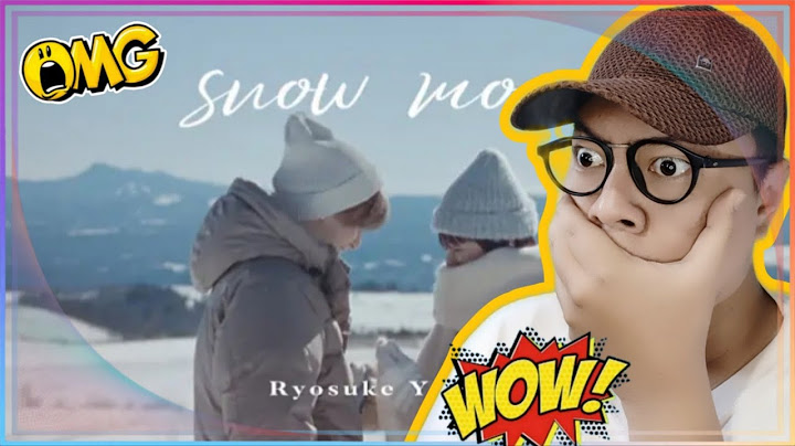 Ryosuke Yamada - "snow moon" [Official Music Video] Reaction