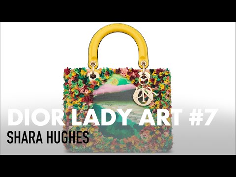 Artist Shara Hughes Presents Her Lady Dior Bags, Captivating Portals to Another World