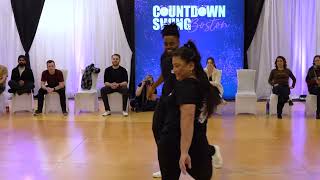 Countdown Swing Boston 23 24 All Star JnJ Edem Attikese and Abi Schneider