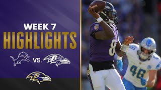 Full Highlights: Ravens Blow Out Lions, 38-6 | Baltimore Ravens