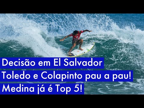 Decisão em El Salvador| Toledo e Colapinto pau a pau! | Medina já é Top 5! PDtour 153