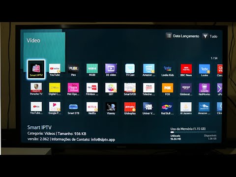 MOSTRANDO TODOS APLICATIVOS QUE VEM NA SMART TV SAMSUNG j4290