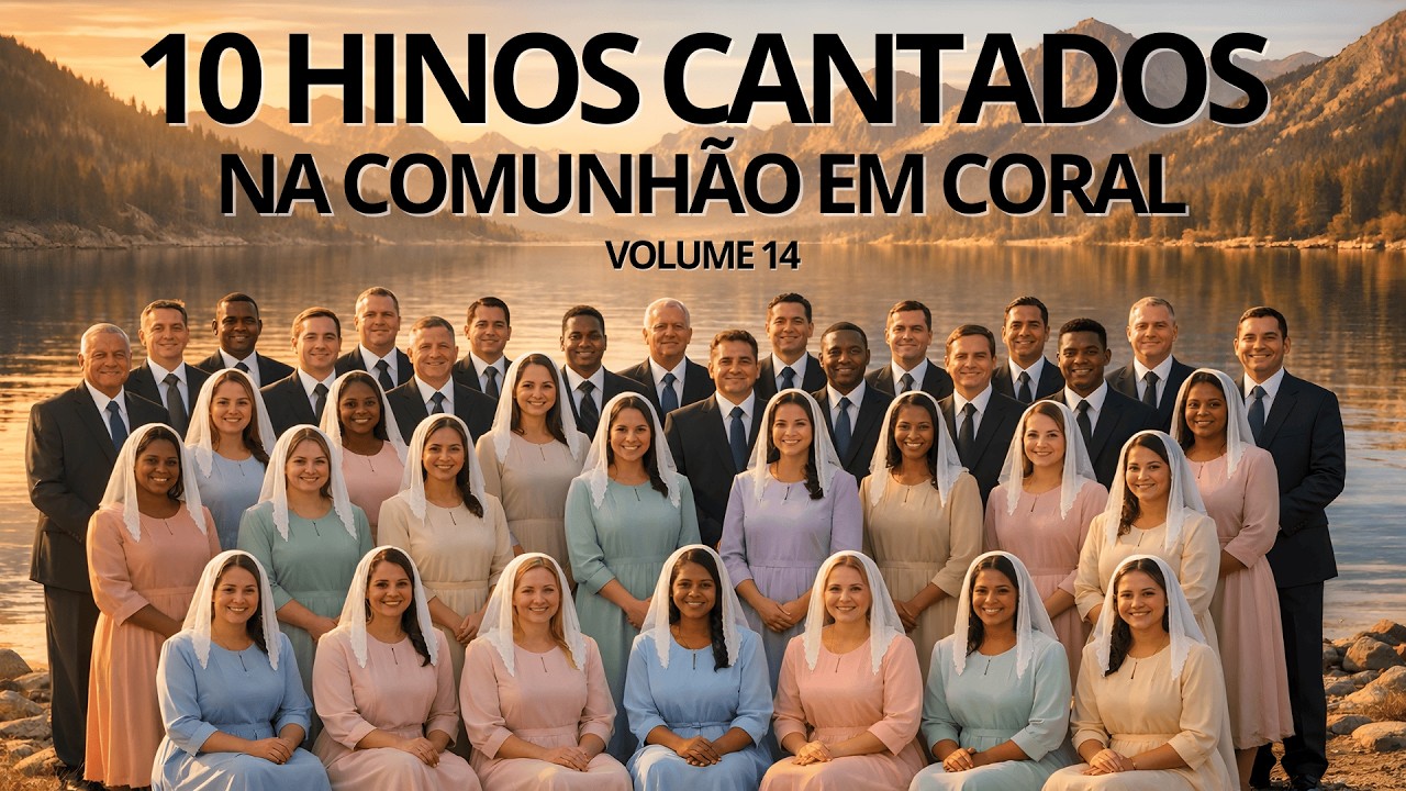 10 Hinos da CCB na Comunhão (Coral a Capela) | Paz e Adoração – Volume 14 #HinosCantados #hinosccb