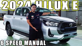 2024 Toyota Hilux E manual | New Upgrades! Walk around tour tayo!