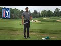 Tiger Woods' range session for the Memorial Tournament pro-am 2019